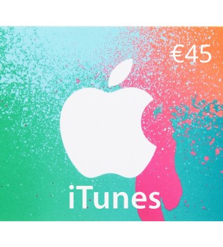 iTunes EUR 45 Card ES Key 